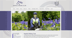 Desktop Screenshot of naphillridingclub.co.uk